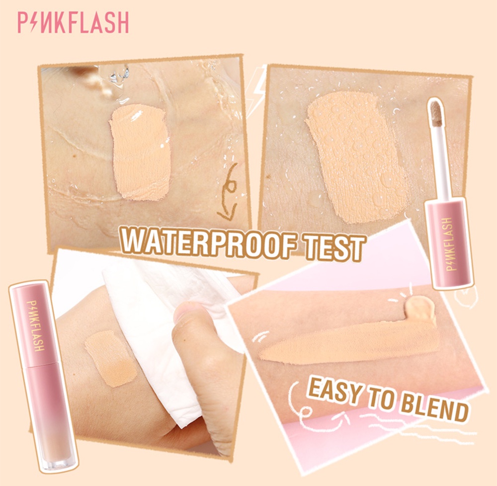 ลองดูภาพสินค้า PINKFLASH OhMyPinkFlash OhMyBreath คอนซีลเลอร์ ชนิดเหลว เนื้อแมตต์ ปกปิดแบบเรียบเนียน ติดทนนาน