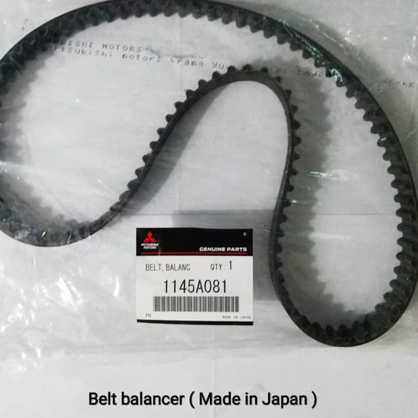 mitsubishi-สายพานบาลานซ์-belt-balancer-timing-รถมิตซู-ไทรทัน-ปาเจโร่-ปี-2005-2014-1145a081-แท้-สายพาน-triton-2-5-4d56