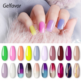 Gelfavor ยาทาเล็บเจล 8 มล. สําหรับตกแต่งเล็บ