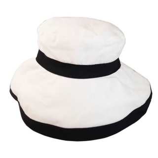 ATIPA Coco Classy Hat (off-white) หมวกปีกกว้าง เนียบหรูสไตล์วินเทจ (Sun UV Protection)