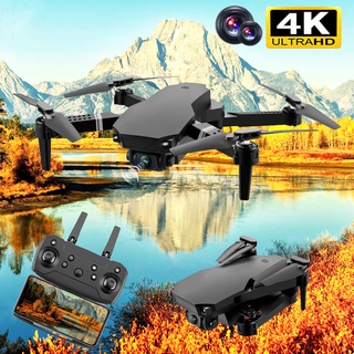 【สินค้าเฉพาะจุด】e88 pro 4k HD กล้องคู่ตำแหน่งภาพ 1080p wifi fpv drone ความสูงการรักษารีโมทคอนโทรล quadcopter ของเล่นเด็ก