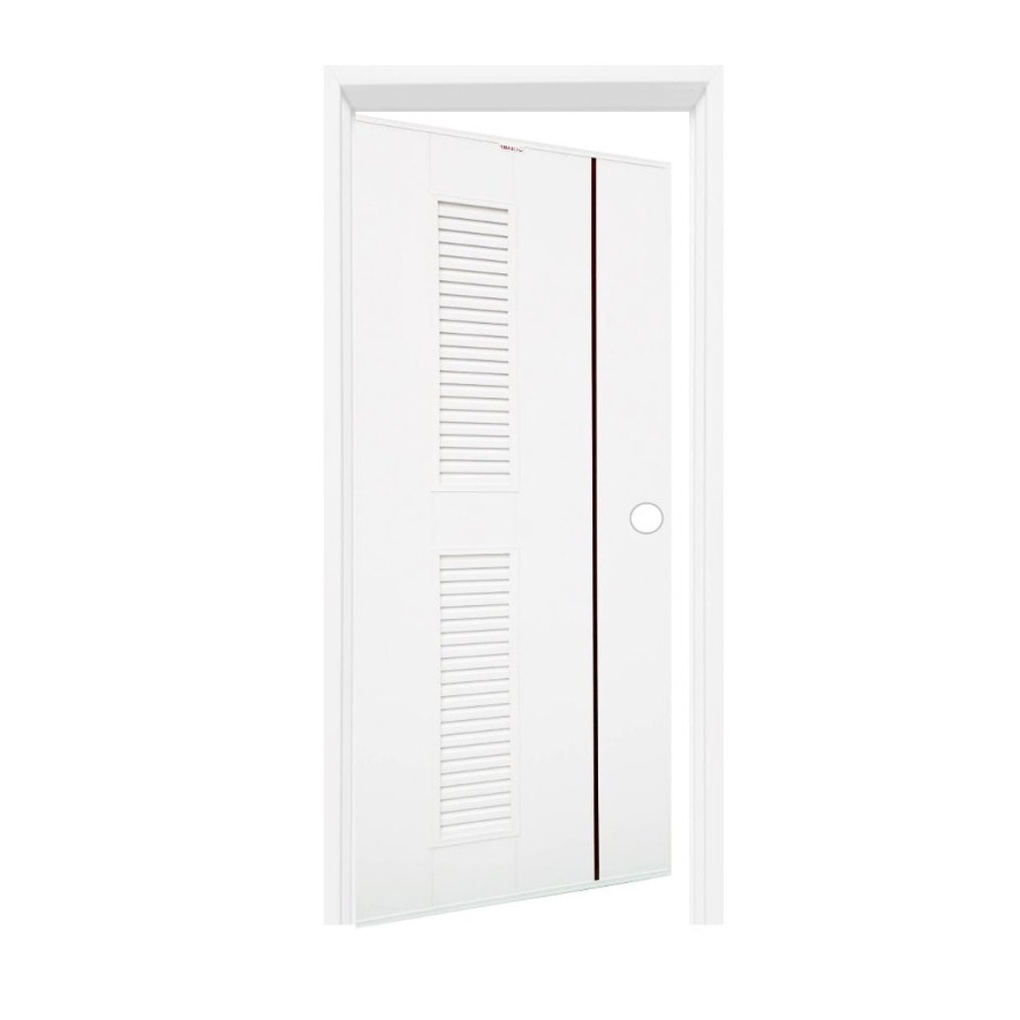wellingtan-ชุดประตูยูพีวีซีพร้อมวงกบ-idea-7-70x200ซม-white
