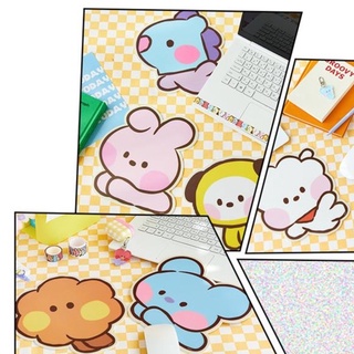 แผ่นรองเมาส์ BT21 MININI MY ROOMMATE MOUSE PAD 💜สินค้าพร้อมส่ง💜