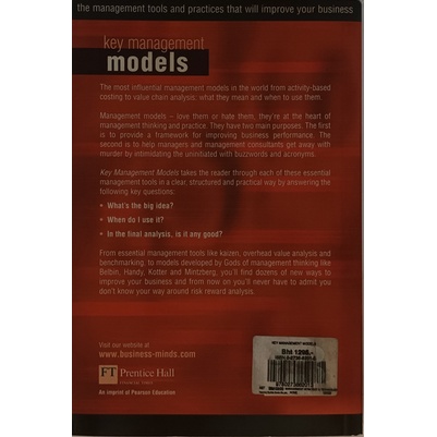 ภาษาอังกฤษ-key-management-models-หนังสือหายากมาก-ไม่มีวางจำหน่ายแล้ว