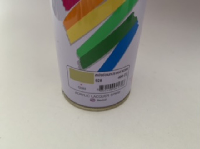 toa-สีสเปรย์-kobe-สีทอง-gold-และ-สีทองประกายมุก-aluminium-gold-เกรดพรีเมี่ยม-ขนาด-400cc