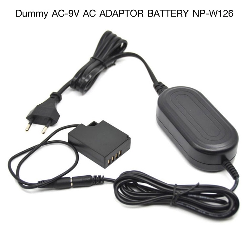 dummy-battery-ac-9v-ac-adapter-battery-np-w126-for-fuji-xa2-x-pro1-xe1-xt20-xt2