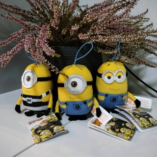 พวงกุญแจ​ มินเนี่ยน​ Minions จาก​ Despicable Me ลิขสิทธิ์​แท้​ งานป้ายห้อย