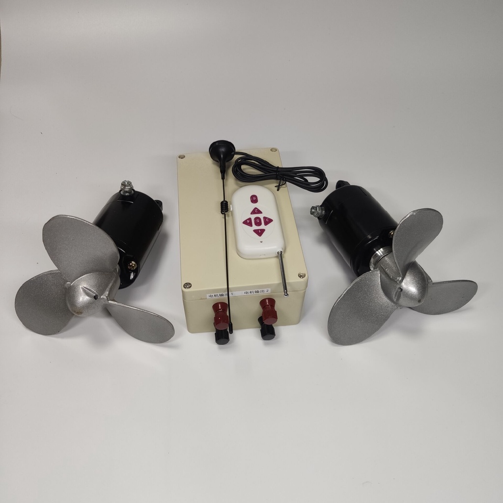 DIY electric boat playing nest pulling net outboard hanging paddle