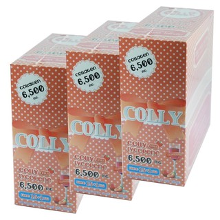 Colly Lycopene plus คอลลาเจน อาหารเสริมเพื่อผิวขาว 6 500 มก.  15 ซอง (3 กล่อง)