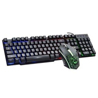 MD-TECH K3+M30 ชุดคีย์บอร์ดเมาส์ Keyboard And Mouse Gaming Combo Set - (Black)