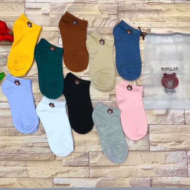 ภาพสินค้าถุงเท้าลายหมี ลายมิกกี้ KT cat ราคาถูกมาก10คู่ 49บาท ถุงหนึ่ง จากร้าน i.love.socks บน Shopee ภาพที่ 2