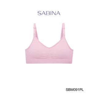 ภาพหน้าปกสินค้าSabina เสื้อชั้นในให้นมบุตร Maternity (ไม่มีโครง) SBM091PL สีชมพู ที่เกี่ยวข้อง