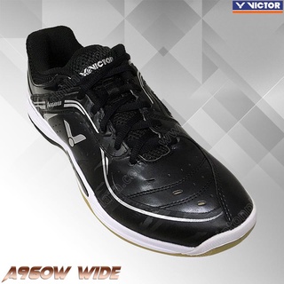 【 ของแท้ 💯% 】รองเท้าแบดมินตัน วิคเตอร์ A950W รุ่นหน้ากว้าง V-Shape 3.0 Wide (A950W-C)