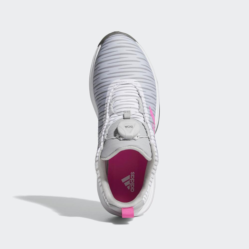 adidas-golf-รองเท้ากอล์ฟ-codechaos-boa-เด็ก-ไม่ระบุ-เพศ-สีเทา-fw5626
