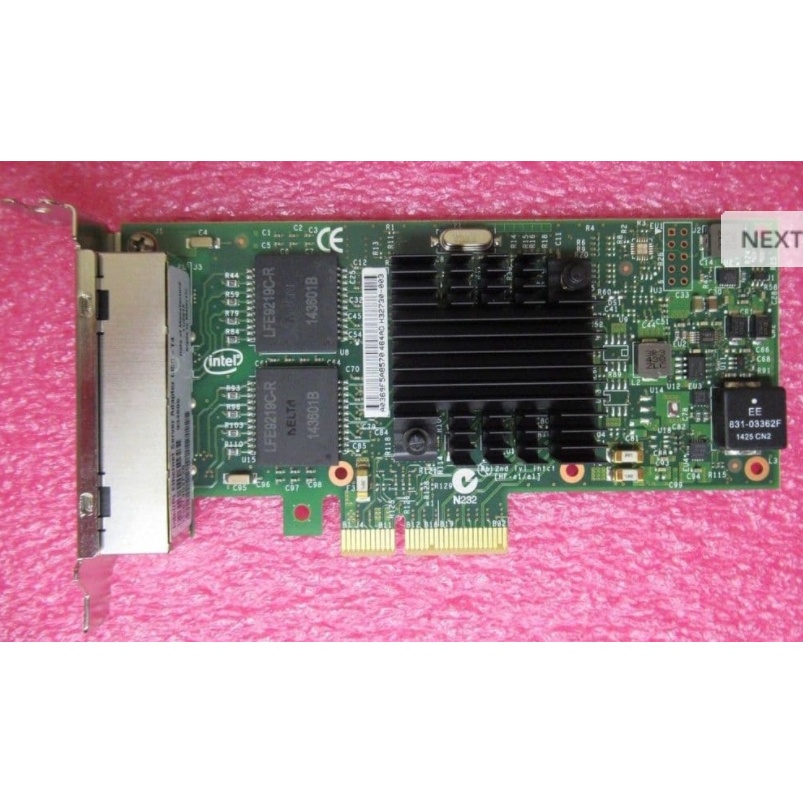 Carte Réseau 4 Ports Gigabit Ethernet PCIe X4 - Intel I350-T4 (Kalea-Informatique)