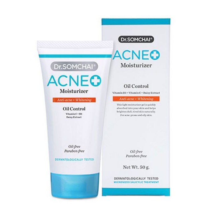 ไม่แท้คืนเงิน-dr-somchai-acne-moisturizer-50g-ดร-สมชาย-แอคเน่-มอยส์เจอร์ไรเซอร์