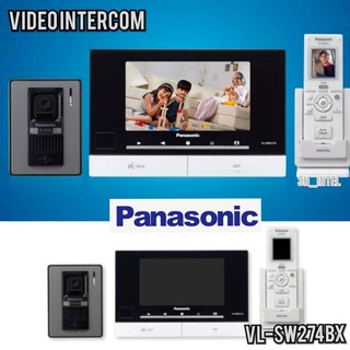 Video  Intercom Panasonic VL-SW274BX Wireless วีดีโออินเตอร์คอมแบบไร้สาย (Monitor, Wireless, Handset, Door Station)