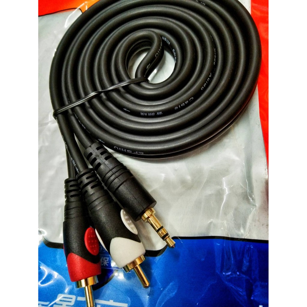 LA3086 5M RCA TO 2XRCA SOCKET LEAD RCA PLUG TO 2XRCA SOCKET 5M PRO2 main image 0