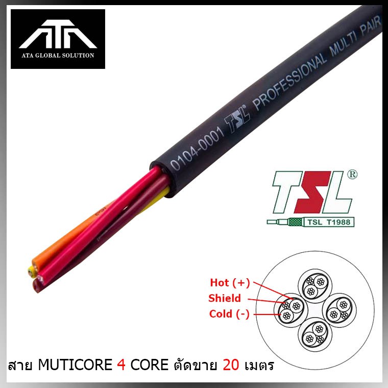 สายมัลติคอร์-4-คอร์-muticore-4-คอร์-tsl-ขนาดตามสั่ง-แบ่งตัดขาย-20-เมตร