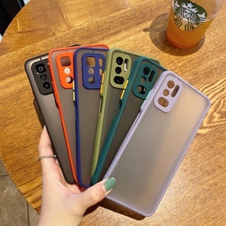 [ส่งจากไทย] เคสโทรศัพท์ Case Redmi 9T เคสกันกระแทก ปุ่มสีผิวด้าน กันรอยกล้อง ขอบนิ่มหลังแข็ง