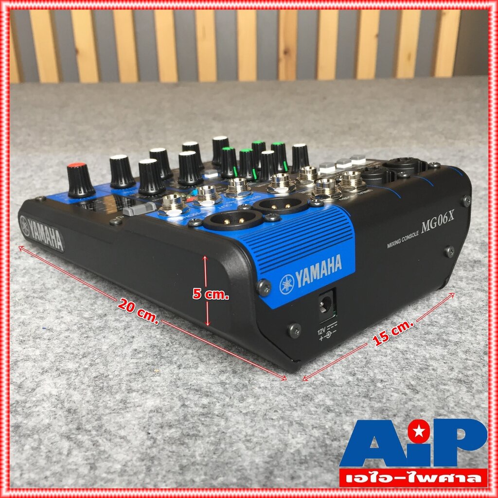 YAMAHA MG-06X MIXER มี เอฟเฟค มิกซ์ มิกเซอร์ มิกซ์YAMAHA