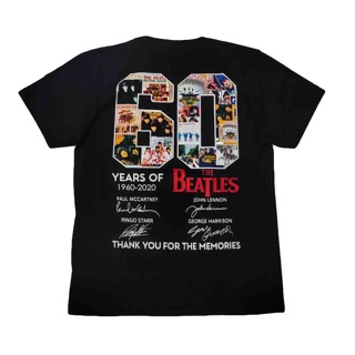 【🔥🔥】เสื้อวง The Beatles เสื้อยืดวง The Beatles เสื้อยืดวงดนตรี 25tf