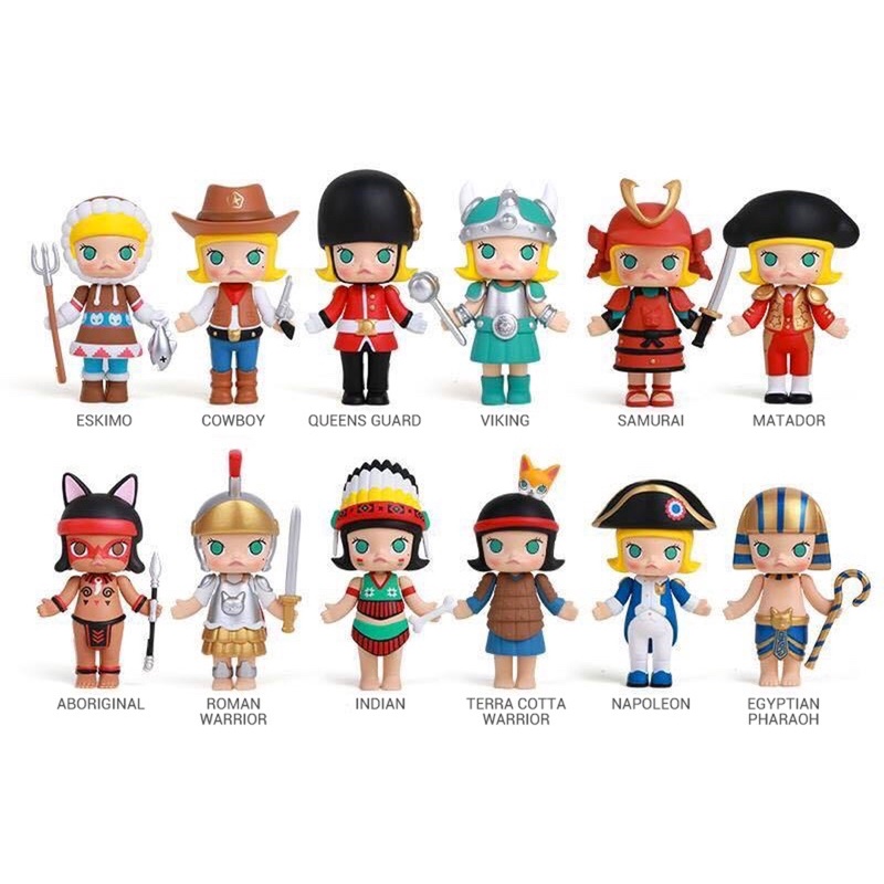 พร้อมส่ง-popmart-molly-finding-big-ear-eskimo-ฉีกซอง