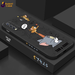 เคสมือถือ แบบนิ่ม ลาย Tom Jerry น่ารัก สําหรับ Xiaomi Redmi 10 9 Redmi Note 10S 10 Pro Max 9 Pro Max Redmi Note 9S 8 7 Pro 11 Pro