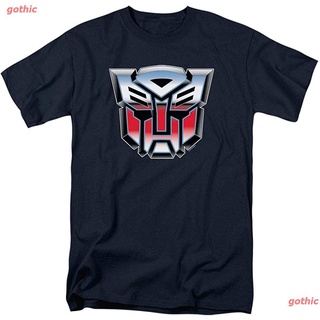 เสื้อยืด เสื้อยืดกีฬา Transformers Autobot Airbrush Logo T Shirt & Stickers Mens Womens T-shirts