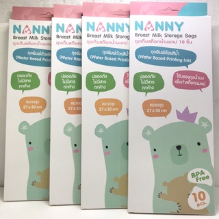 ภาพหน้าปกสินค้าถุงจัดเรียงสต๊อกน้ำนม NANNY(1กล่อง) ซิลล๊อคแน่น พร้อมส่ง ที่เกี่ยวข้อง