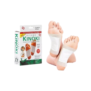 พร้อมส่ง 1 กล่อง 5 คู่ kinoki แผ่นแปะเท้า 1 กล่อง 5 คู่ น้ำยาปรับผ้านุ่ม
