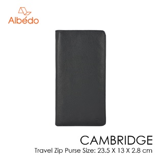 [Albedo] CAMBRIDGE TRAVEL ZIP PURSE กระเป๋าสตางค์/กระเป๋าเงิน/กระเป๋าใส่บัตร  รุ่น CAMBRIDGE-CB04299