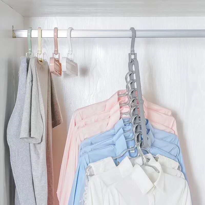 hangers-9-compartments-ไม้แขวนประหยัดพื่นที่-9-ช่อง