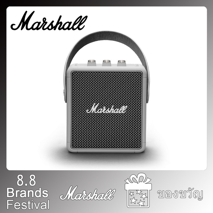 รูปภาพของMarshall ลำโพงบลูทูธ StockweII ii ลำโพงบลูทูธเบสหนัก ลำโพง Bluetooth ลำโพงมัลติฟังก์ชั่น ลำโพงคอมพิวเตอร์ CODลองเช็คราคา