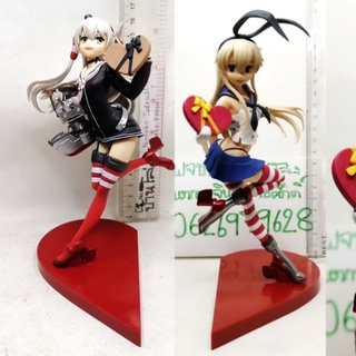 (แท้/มือ2) Sega Kantai Kancolle Shimakaze, Amatsukaze​ Premium,Taito  "be in Love" Figure สาวเรือ โมเอะ คันไถ ชิมะคาเซะ