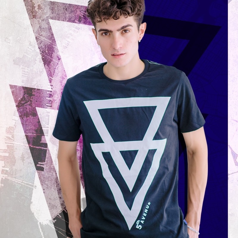 เสื้อยืดขายดี5thave-รุ่น-double-triangle-super-softs-3xl