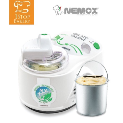nemox-italy-gelato-ice-cream-amp-sorbet-maker-talent-i-green-110w-003a500450-เครื่องทำไอศกรีม-0-8-kg