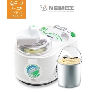 Nemox Italy Gelato Ice Cream &amp; Sorbet Maker Talent I-Green, 110W (003A500450) / เครื่องทำไอศกรีม 0.8 kg