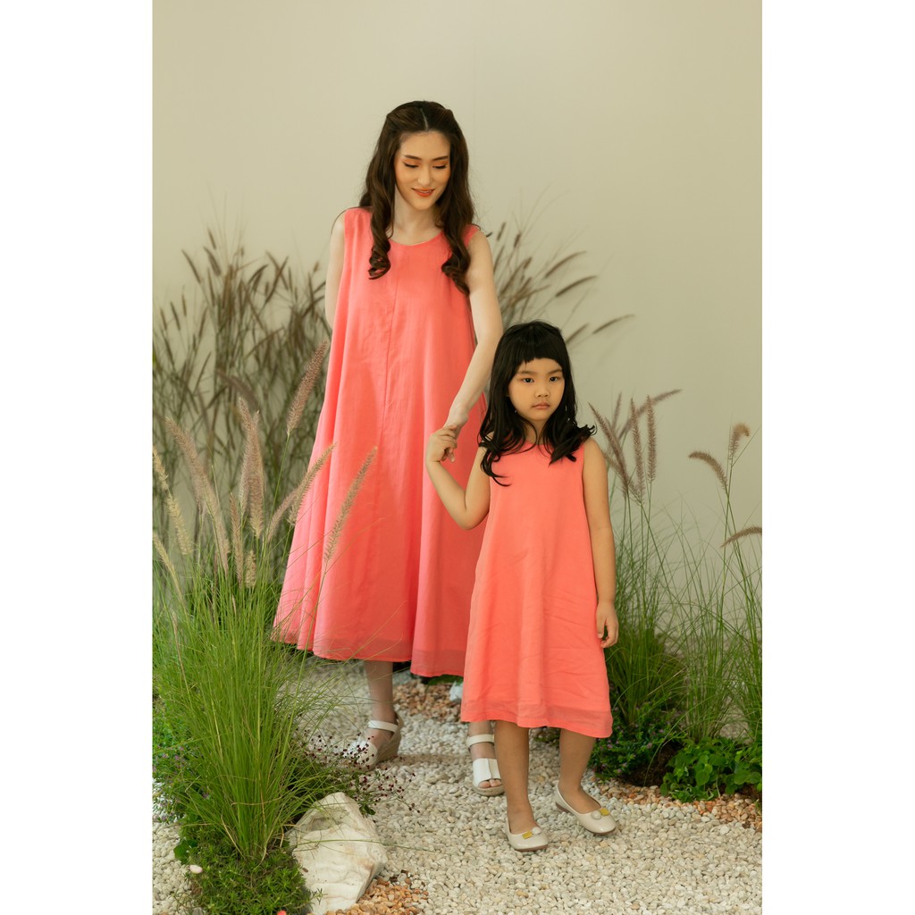 bonita-amp-co-alice-dress-kids-เดรสสำหรับเด็กเด็ก-สไตล์มินิมอล-สีชมพูโอรส
