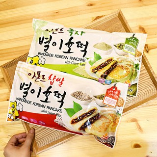 ภาพหน้าปกสินค้าพร้อมส่ง 별이호떡 ขนมโฮต๊อก(เเพนเค้กเกาหลี) Handmade Korean Pancake(Hotteok) 400g ซึ่งคุณอาจชอบสินค้านี้