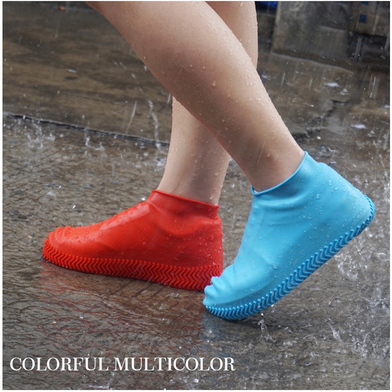 ภาพหน้าปกสินค้าซิลิโคนคลุมรองเท้า ที่คลุมรองเท้า วัสดุซิลิโคน กันน้ำ กันฝน ทนต่อการสึกหรอ แบบพกพา SA8129