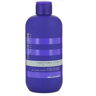 Elgon silver conditioner300ml  for Anti yellow ครีมนวด เม็ดสีม่วง ช่วยฆ่าไรเหลืองส้ม เหมะสำหรับผมสีเทา สีหม่น