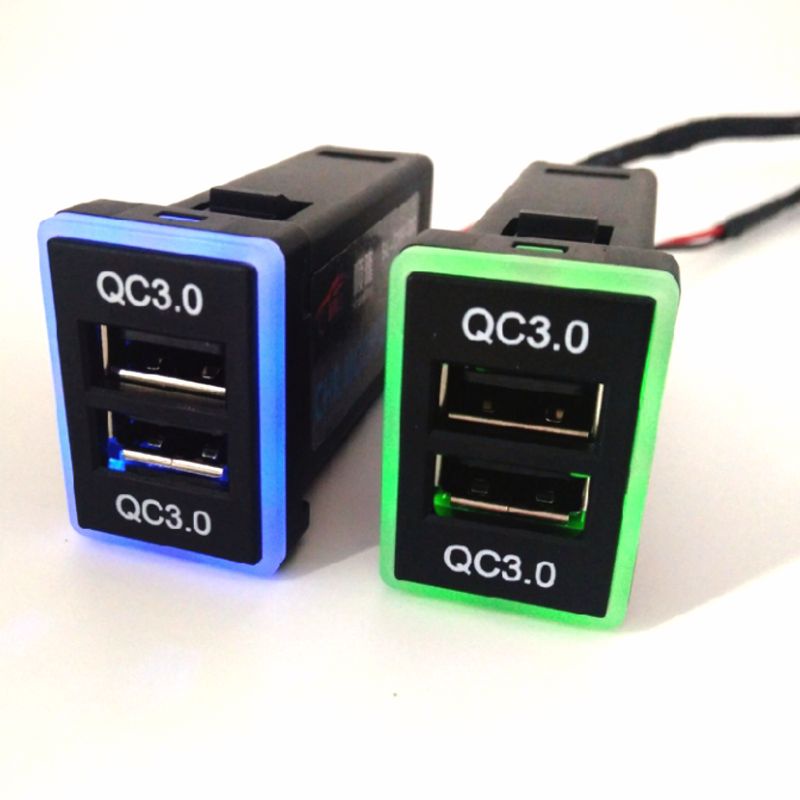 USB Charger Toyota USB 3.0 ชาร์จภายในรถยนต์ โตโยต้า ชาร์ตแบตมือถือในรถ ...