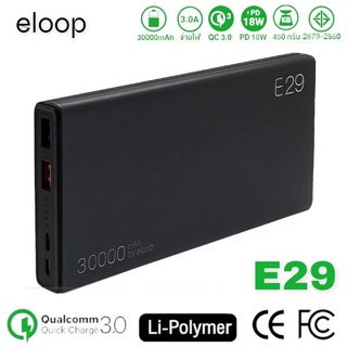 ภาพหน้าปกสินค้าแบตสำรอง Eloop E29 30000 mAh ที่เกี่ยวข้อง