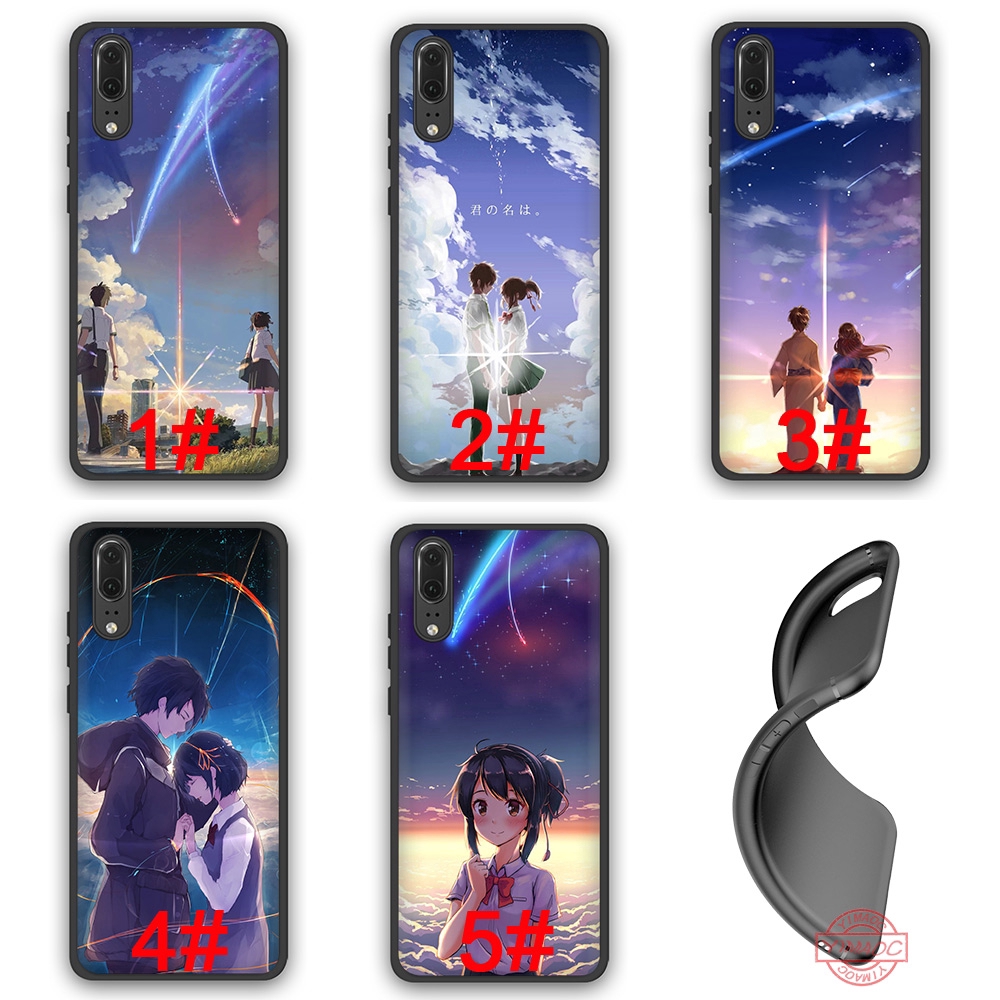 Japanese anime Soft Silicone Black TPU Case Huawei P10 P20 P30 Lite Pro Y6  Y7 Prime 2018 Y9 2019 | Shopee Thailand