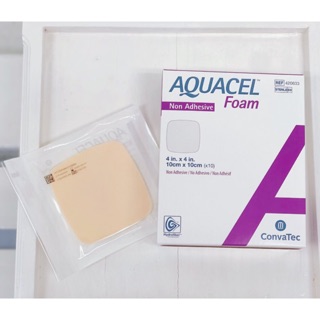 ภาพหน้าปกสินค้าAquacel Foam/Aquacel โฟม/อควาเซลโฟม/โฟมปิดแผลAquacel/แผ่นแปะแผลกดทับ/โฟมปิดแผลกดทับ/ขนาด10x10cm ที่เกี่ยวข้อง