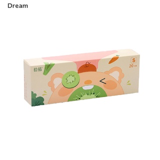 &lt;Dream&gt; ถุงซิปล็อคใส แบบหนาพิเศษ สําหรับใส่ผัก ผลไม้ ในตู้เย็น ลดราคา