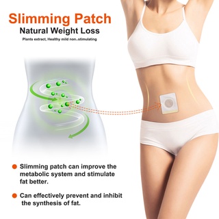 สติ๊กเกอร์สะดือ สติ๊กเกอร์ท้อง ลดน้ำหนัก 30 ชิ้น SLIMMING PATCH SC9123