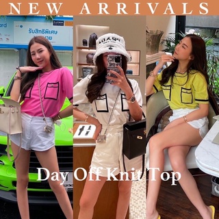 สินค้าใหม่ ป้ายห้อยครบ ซองพลาสติกครบ พร้อมส่ง #Basicsbysita | Day Off Knit Top PINK