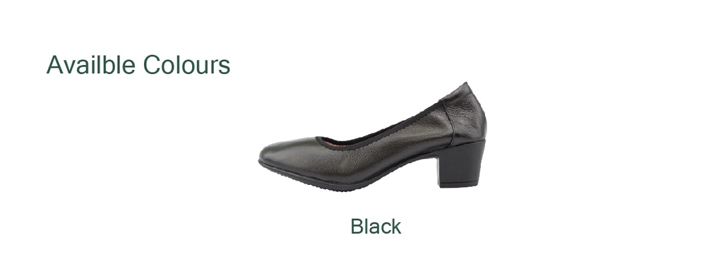 ลองดูภาพสินค้า POLO CLUB รองเท้าหนัง รุ่นP1923 สีดำ รองเท้าคัทชูผู้หญิง รองเท้าหัวมน รองเท้าส้นสูง รองเท้าทำงานผู้หญิง รองเท้าลำลอง